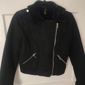 Zara TRF Collection XS suede jacket